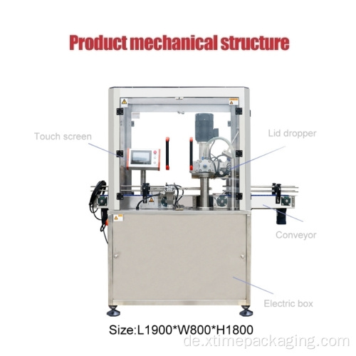 Hochleistungs-Stickstofffüllmaschine für Milchpulver